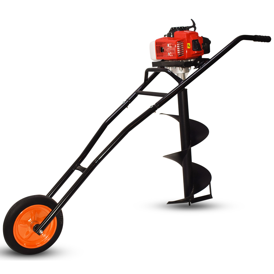Trolly-earth-auger-machine