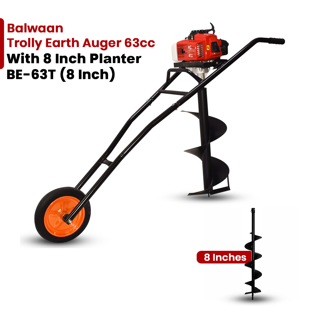 Balwaan-trolly-earth-auger-machine