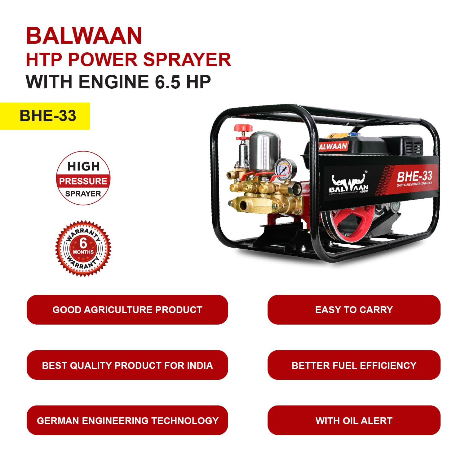 HTP sprayer pump-bhe-33
