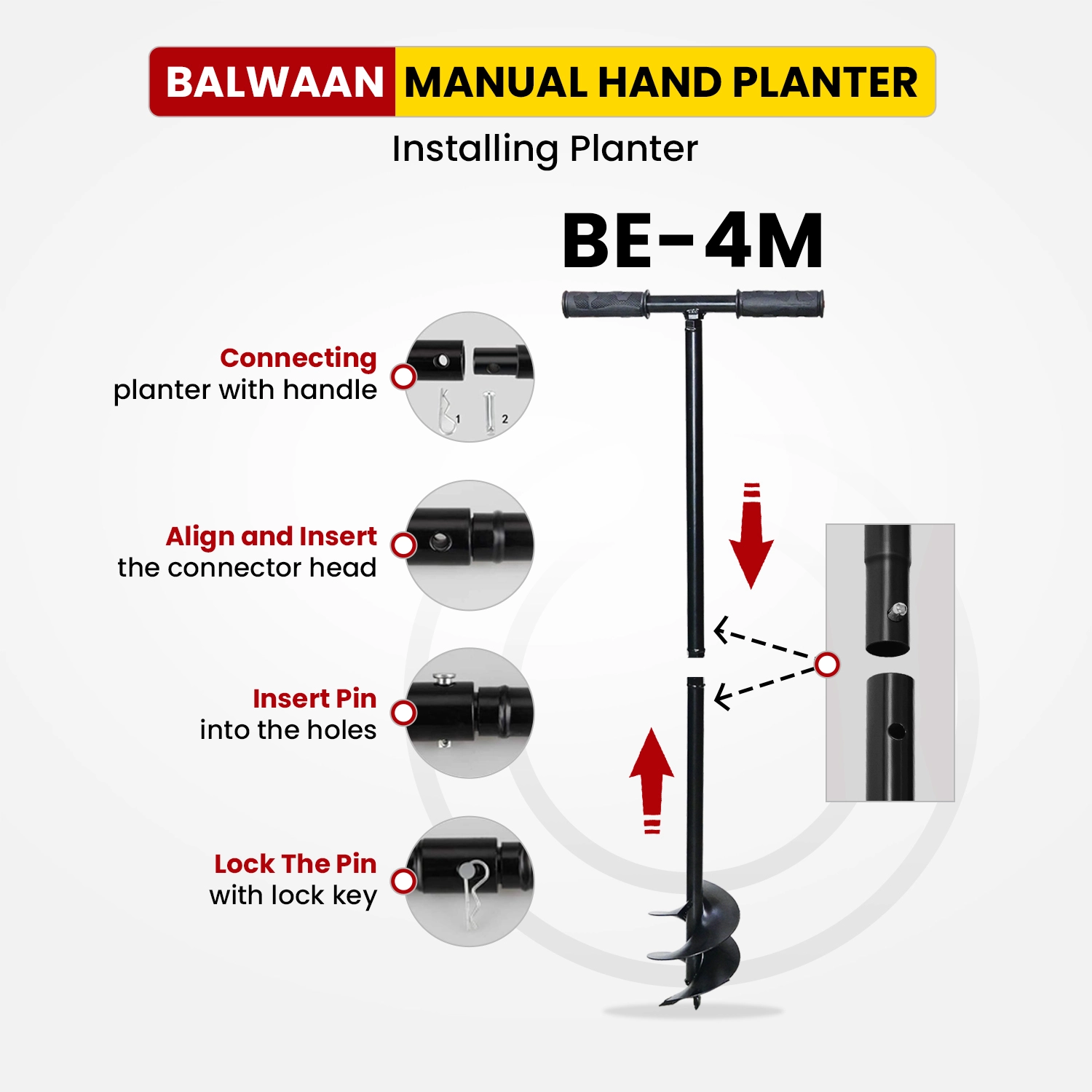 Balwaan-manual-earth-auger-machine