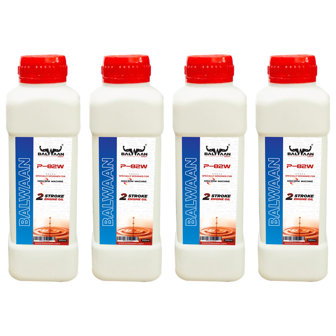 Balwaan Engine Oil - 2 Stroke (P-82W) | Pack of 4