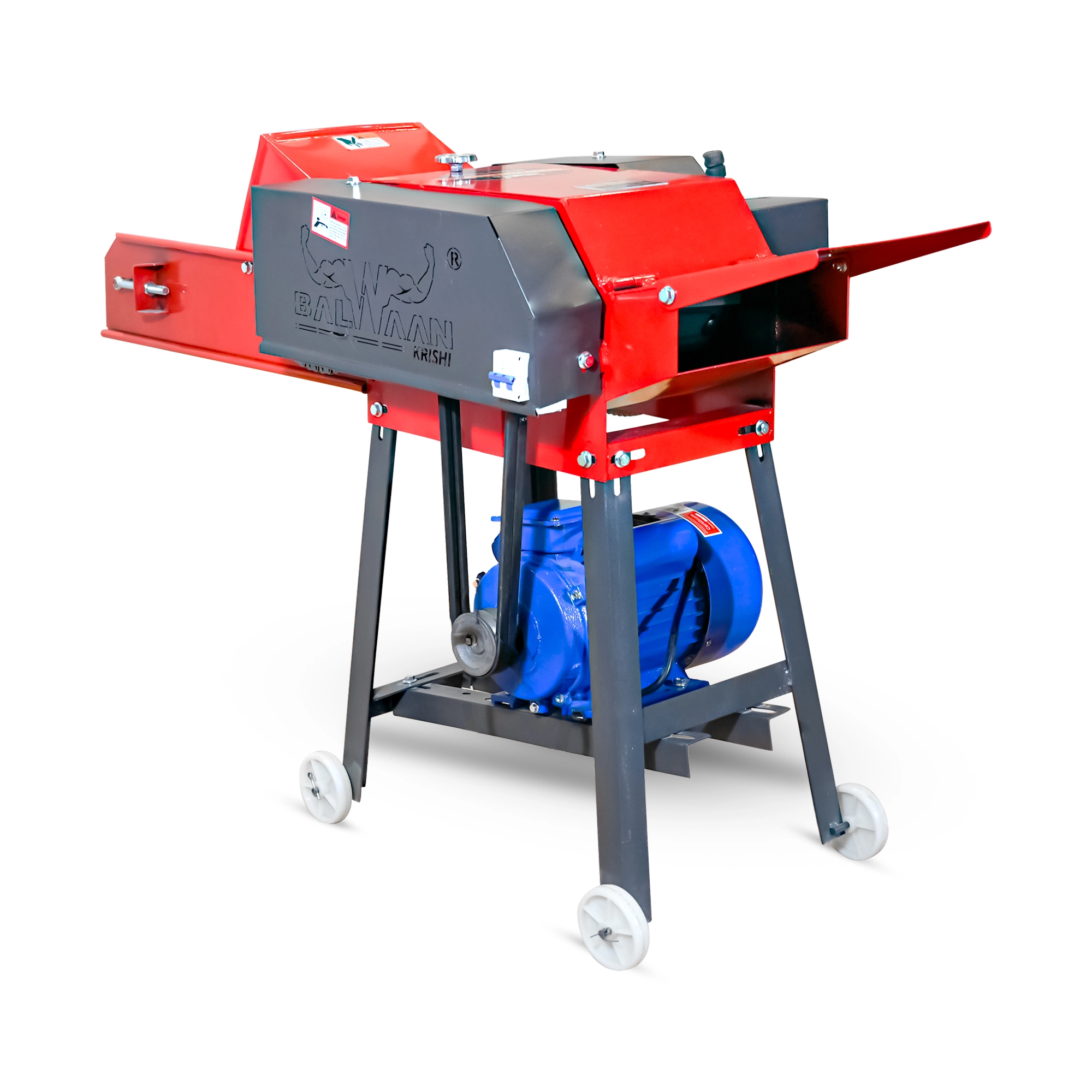 Balwaan Chaff Cutter CH-320 (With Gear | Motor & Conveyor Belt)